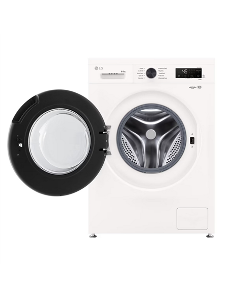 Стирально-сушильная машина LG W4X1085NWK, 8кг, Белый