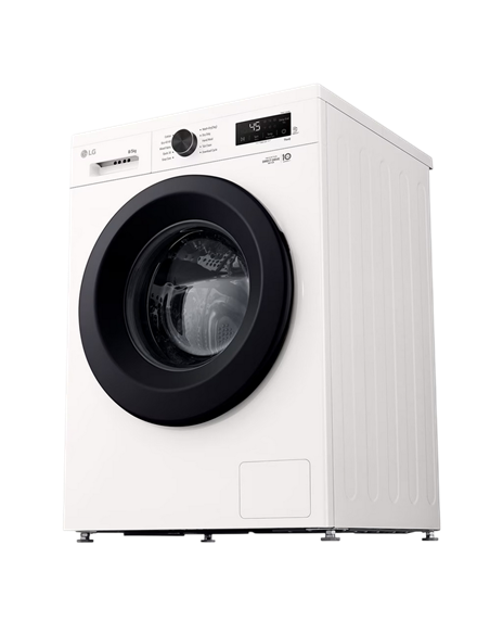 Mașină de spălat cu uscător LG W4X1085NWK, 8kg, Alb
