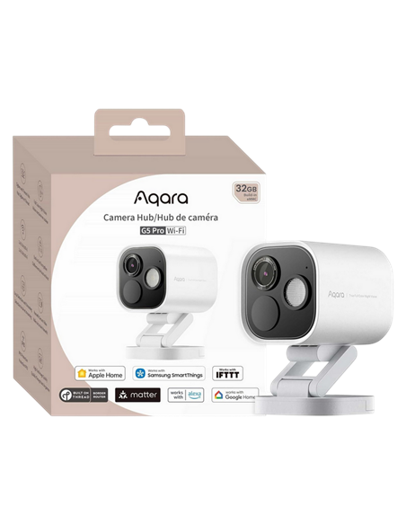 Camera de supraveghere Smart AQARA Hub G5 Pro, Alb