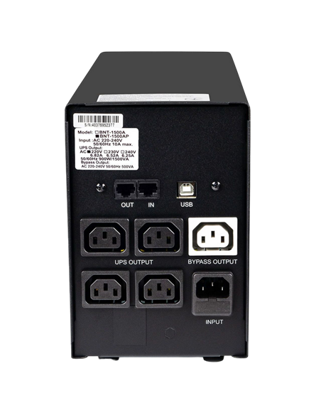Источник бесперебойного питания PCM BNT-1500AP, Линейно-интерактивный, 1500VA, Башня