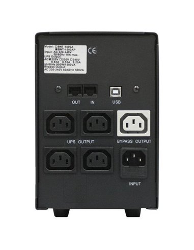 Sursă de alimentare neîntreruptibilă PCM BNT-1500AP, Linear-interactiv, 1500VA, Turn