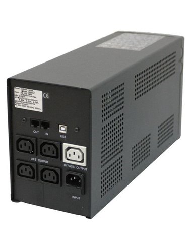 Sursă de alimentare neîntreruptibilă PCM BNT-1500AP, Linear-interactiv, 1500VA, Turn