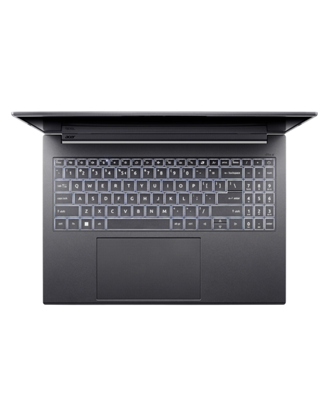 Ноутбук 16" Acer Aspire 16 AI OLED A16-52M, Steel Gray, Intel Core Ultra 7 256V, 16Гб/1024Гб, Linux eShell