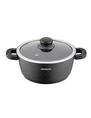 Cratiță Ardesto AR2420GE, 2,5L, 20cm, Negru