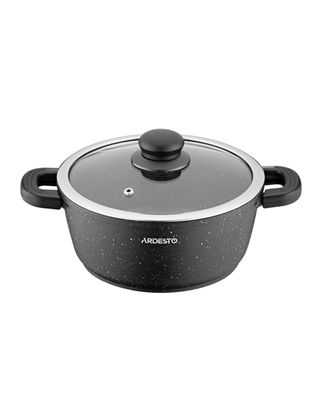 Cratiță Ardesto AR2420GE, 2,5L, 20cm, Negru