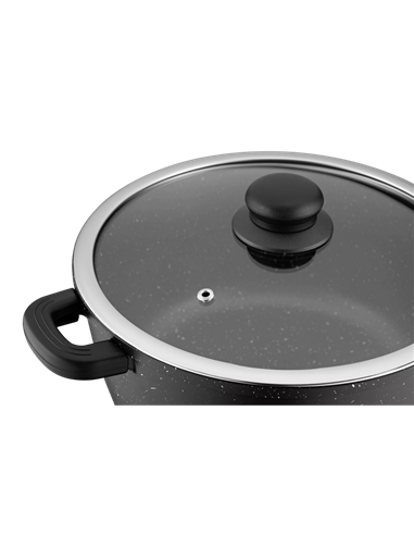 Cratiță Ardesto AR2420GE, 2,5L, 20cm, Negru