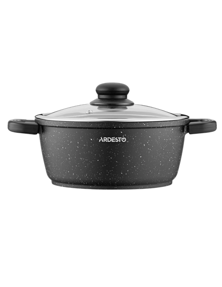 Cratiță Ardesto AR2420GE, 2,5L, 20cm, Negru