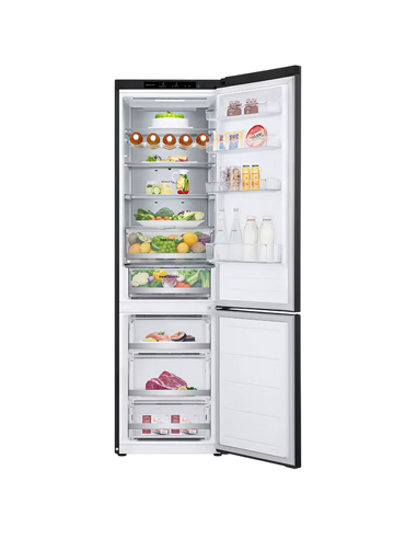 Холодильник LG GBV7280CEV, Чёрный