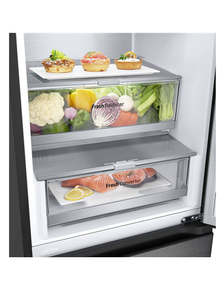 Frigider LG GBV7280CEV, Negru