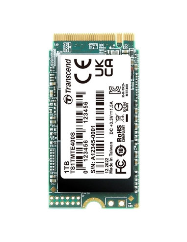 Накопитель SSD Transcend MTE400S, 1024Гб, TS1TMTE400S