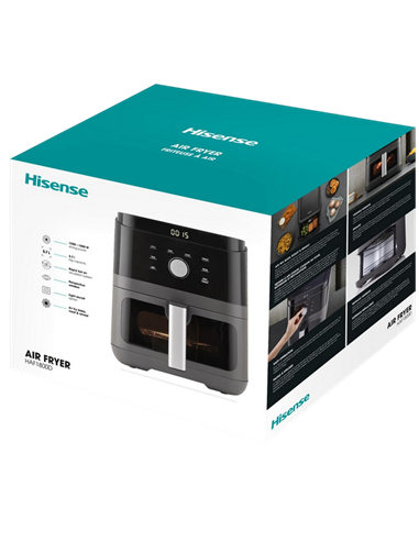 Аэрогриль Hisense HAF1800D, Чёрный
