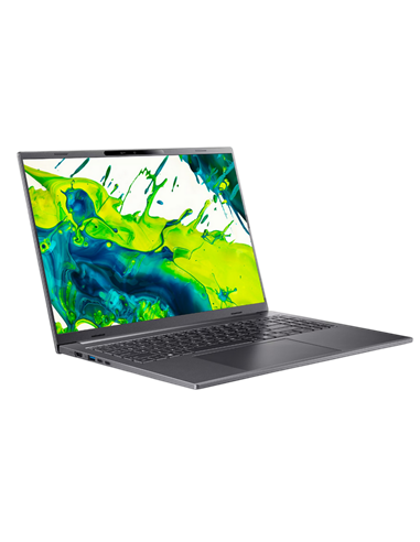 Ноутбук 16" Acer Aspire 16 AI OLED A16-52M, Steel Gray, Intel Core Ultra 7 258V, 32Гб/1024Гб, Linux eShell