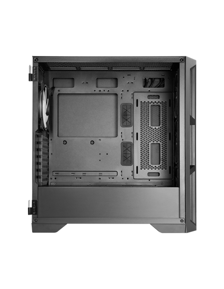 Компьютерный корпус Chieftec APEX Lumo, Midi-Tower, Без блока питания, Чёрный