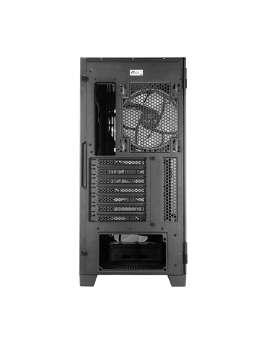 Компьютерный корпус Chieftec APEX Lumo, Midi-Tower, Без блока питания, Чёрный