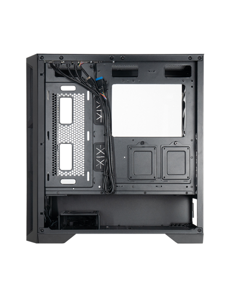 Компьютерный корпус Chieftec APEX Lumo, Midi-Tower, Без блока питания, Чёрный