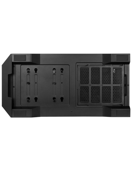 Компьютерный корпус Chieftec APEX Lumo, Midi-Tower, Без блока питания, Чёрный