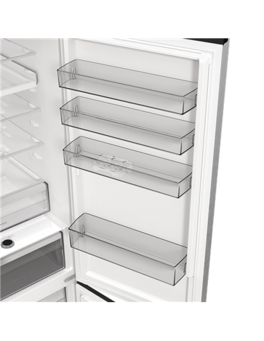 Frigider Hisense RB5P410SACC, Oțel inoxidabil