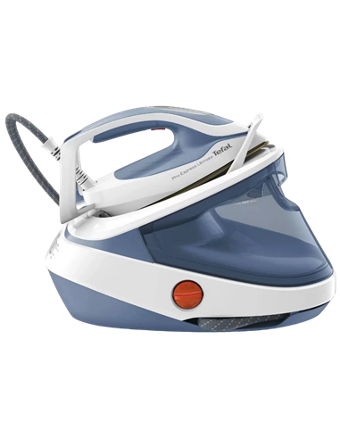 Fier de călcat cu generator de abur Tefal GV9710E0, 3000W, Alb Albastru