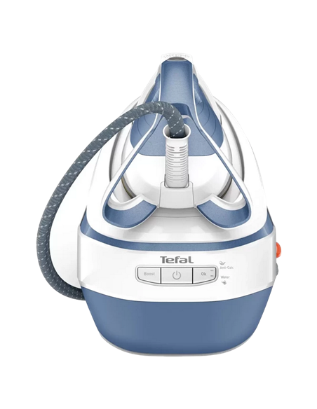 Fier de călcat cu generator de abur Tefal GV9710E0, 3000W, Alb Albastru