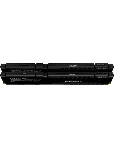 Оперативная память Kingston FURY Beast, DDR5 SDRAM, 6000 МГц, 64Гб, KF560C30BBEK2-64