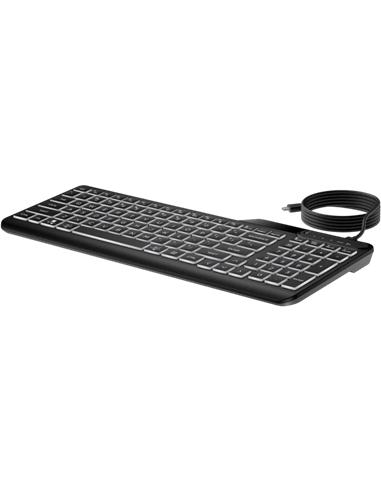Tastatură HP 400, Cu fir, Negru