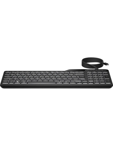 Клавиатура HP 400, Проводное, Чёрный