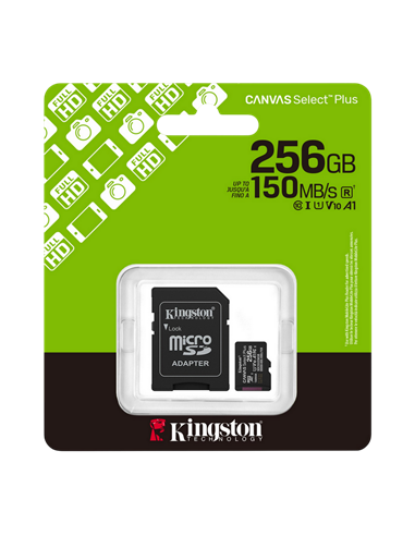 Card de Memorie Kingston Canvas Select Plus, 256GB (SDCS3/256GB)