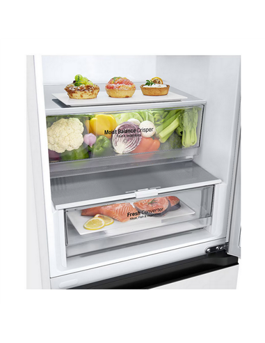 Холодильник LG GBV3100CSW, Белый