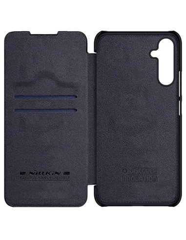 Чехол книжка Nillkin Galaxy A34 - Qin LC, Чёрный