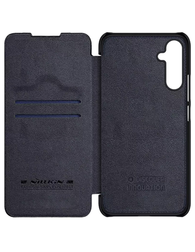 Чехол книжка Nillkin Galaxy A34 - Qin LC, Чёрный