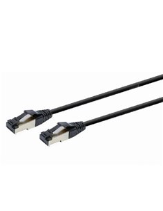 Patch cord Cablexpert PP8-LSZHCU-BK-0.25M, Cat8 S/FTP, 0,25m, Negru 2