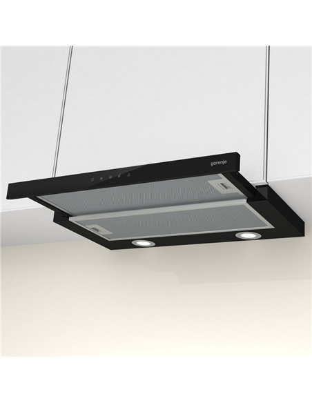Встраиваемая Вытяжка Gorenje TH 64E4 BG, Чёрный