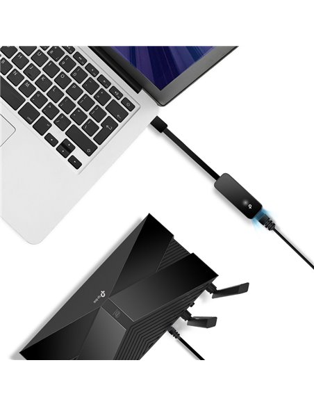 Сетевой адаптер TP-LINK UE306, Чёрный