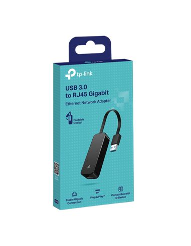 Сетевой адаптер TP-LINK UE306, Чёрный