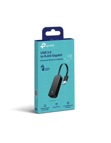Adaptor de rețea TP-LINK UE306, Negru