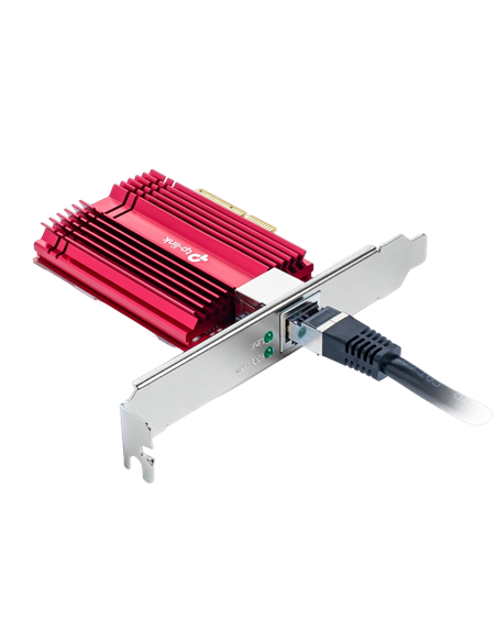 Сетевой адаптер TP-LINK TX401, Красный