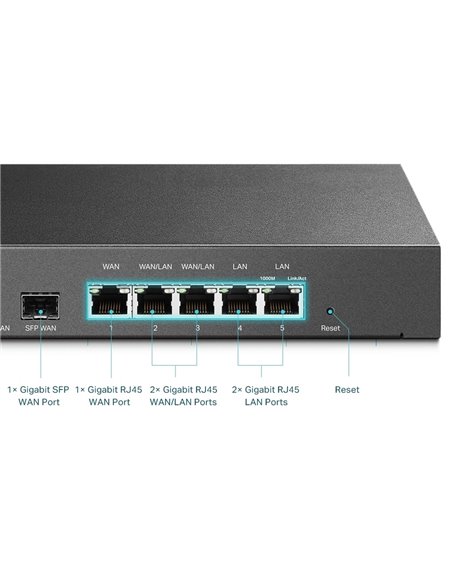 VPN Маршрутизатор TP-LINK ER7206(TL-ER7206), Чёрный
