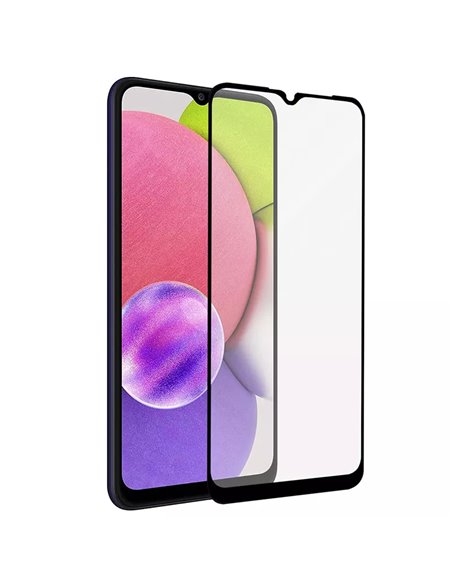 Защитное стекло Xcover Galaxy A03/A03 core - Full Glue Premium, Чёрный
