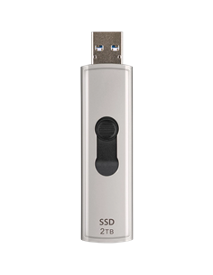 Внешний портативный SSD накопитель Transcend ESD320A, 2 ТБ, Серый (TS2TESD320A)