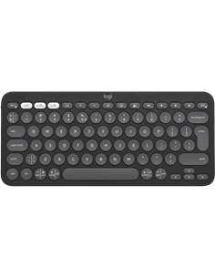 Клавиатура Logitech K380S, Беспроводное, Графитовый