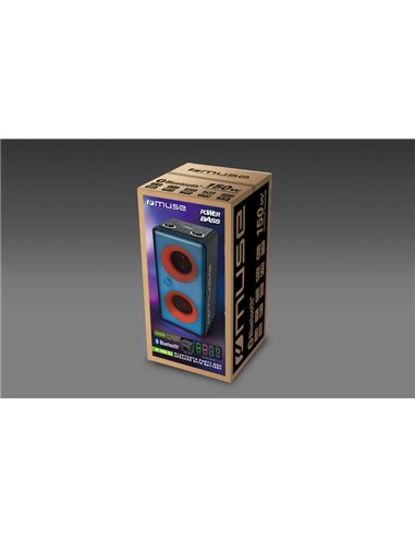 Портативная колонка MUSE M-1808 DJ, Чёрный