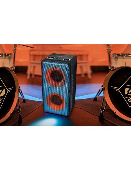 Портативная колонка MUSE M-1808 DJ, Чёрный
