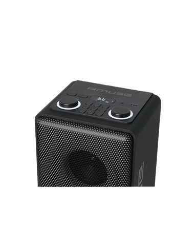 Boxă portabilă MUSE M-1808 DJ, Negru