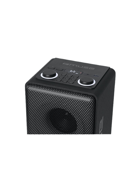 Портативная колонка MUSE M-1808 DJ, Чёрный