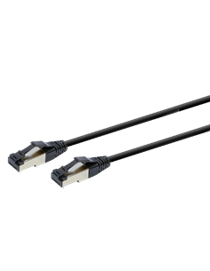 Patch cord Cablexpert PP8-LSZHCU-BK-1M, Cat8 S/FTP, 1m, Negru 2