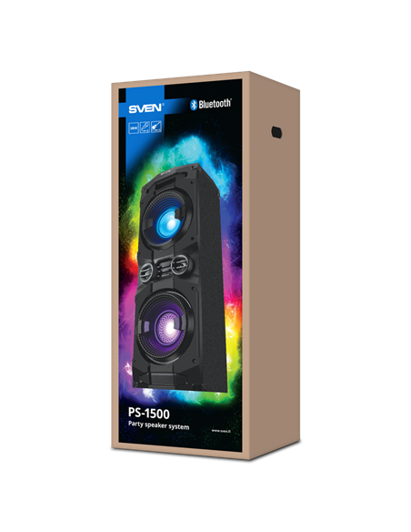 Sistem audio SVEN PS-1500, Negru