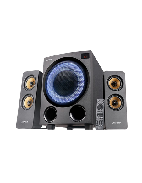 Sistem Audio 2.1 CH F&D F770X, Negru