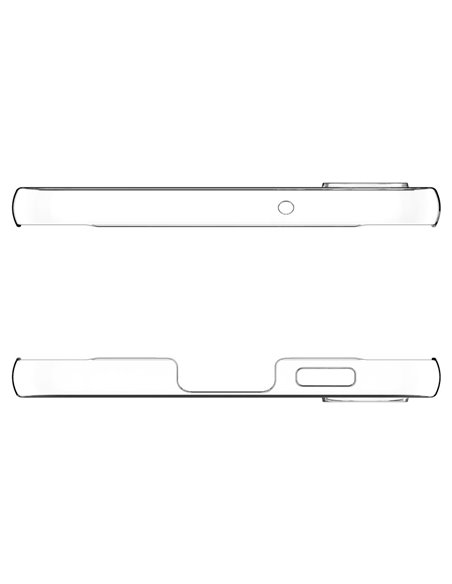 Чехол Spigen Samsung S23+, Airskin, Прозрачный