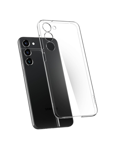 Чехол Spigen Samsung S23+, Airskin, Прозрачный