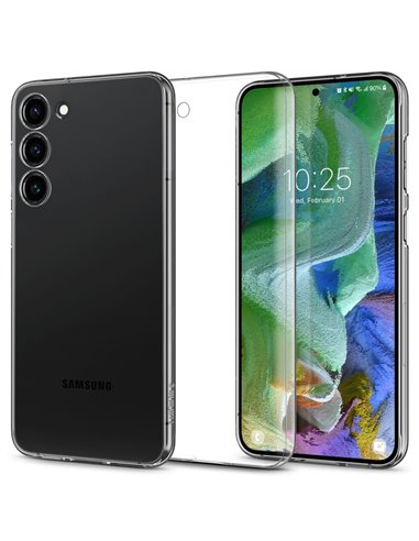 Чехол Spigen Samsung S23+, Airskin, Прозрачный
